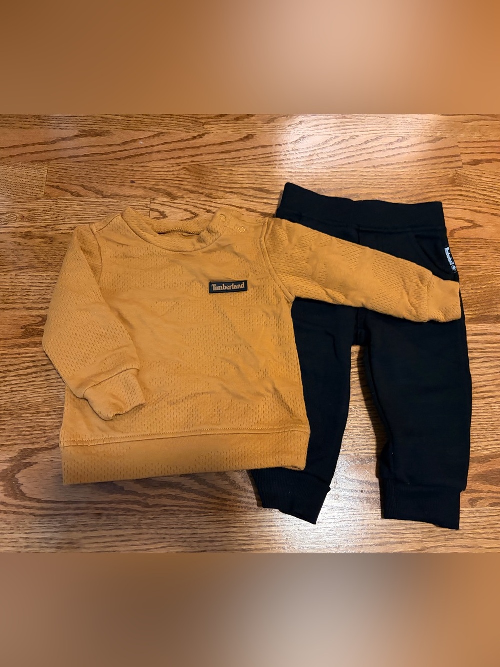 Timberland toddler sweat set 12mons